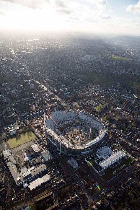 Awesome view of the New White Hart Lane. Paisley Scotland, World Cup Tickets, London Pride, Tottenham Hotspur Football, White Hart Lane, White Hart, Coventry City, American Accent, Tottenham Hotspur Fc