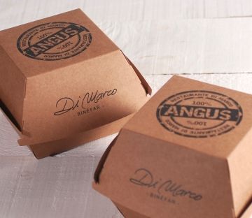 Burger Packaging, Hamburger Box, Burger Box, Box Print, Food Truck Business, Food Branding, Craft Packaging, Restaurant Menu Design, Container Design