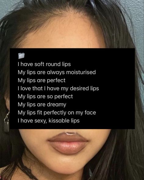 Jawline Affirmations, Doll Affirmations, Lips Affirmations, Manifestation Bored, Desired Lips, Summer Affirmations, Sammy Ingram, Subliminals Aesthetic, Slim Face