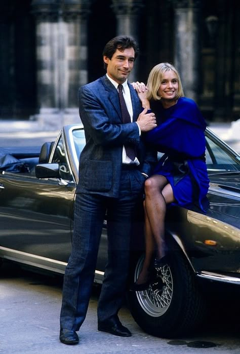 Timothy Dalton James Bond, Maryam D'abo, James Bond Women, The Living Daylights, Living Daylights, Bond Women, James Bond Movie Posters, Bond Series, James Bond Style