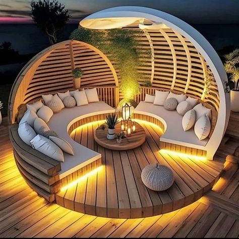 Outdoor Sitting Ideas ✨️🔥 | Outdoor living ideas ✨️ #gardendesign #gardensitting #outdoorsofa #outdoorsittings #outdoorsittingarea #outdoorliving #outdoorsittingdesign #homedesignsdworld #fypシ゚viralシ2024fyp #explorepost #explore #explorepage #makeuphack #arbaazkhan #dhruvrathee #katemiddleton #magictricksvideos Boho Deck, Outdoor Shower Diy, Elegant Decorations, Lake House Food Ideas, Entrance Gates Design, Outside Seating, Chicken Garden, Small Bathroom Makeover, Classy Decor