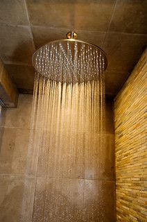 Bathroom Restoration, Bathroom Shower Heads, Waterfall Shower, Rainfall Shower Head, Trendy Bathroom, Modern Shower, Rain Shower Head, Bathroom Renos, Shower Stall