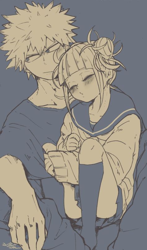 Boku no Hero Academia || Katsuki Bakugou, Himiko Toga. Buko No Hero Academia, 영감을 주는 캐릭터, Hero Academia Characters, Anime Ships, My Hero Academia Manga, Cute Anime Couples, Japanese Anime, Hatsune Miku, Boku No Hero Academia