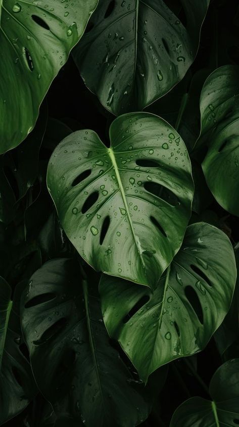 Plant Nature Aesthetic, Leaf Images Nature, Dark Green Plants Wallpaper, Monstera Plant Photography, Green Leaves Wallpaper Aesthetic, Green Images Aesthetic, Plants Background Aesthetic, Dark Green Art Aesthetic, Aesthetic Green Images