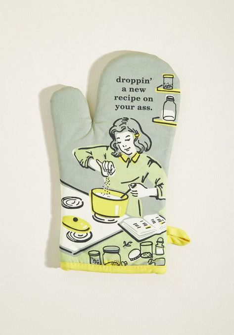 It's the Hot That Counts Cotton Oven Mitt Ldr Gifts For Him, Paper Store, Blue Q, Whimsical Gifts, Linen Store, Oven Mitt, Oven Mitts, Dish Towels, Funny Gifts