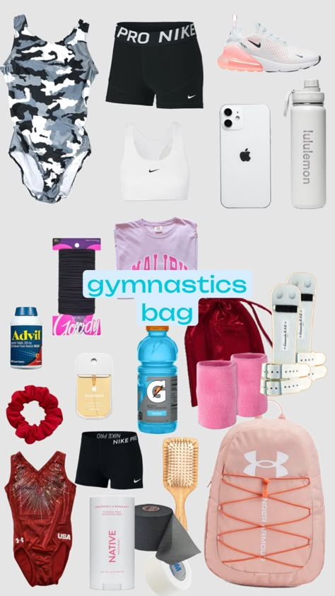 #gymnastics #preppy #leotards #gymnast Gymnastics Supplies, Gymnastics Gear, Gymnastics Wallpaper, Gymnastics For Beginners, Gymnastics Routines, Gymnastics Bags, Gymnastics Room, Gymnastics Leos, Gym Bag Essentials