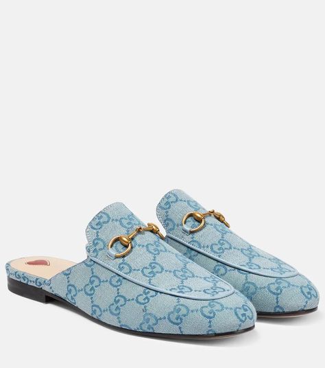 Discover great products at the best prices at Dealmoon. Gucci Princetown GG canvas slippers. Price:$850.00 at Mytheresa Gucci Slipper, Gucci Slippers, Bottega Veneta Jodie, Gucci Princetown, Margiela Replica, Designer Pieces, Gucci Horsebit, Slingback Flats, Woven Tote Bag