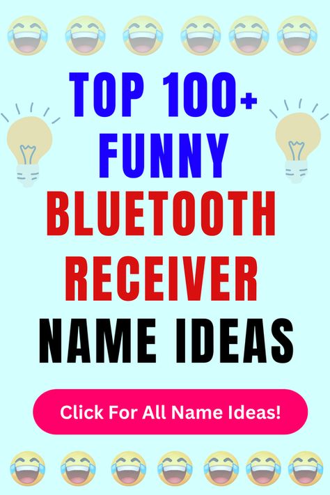 Looking for funny Bluetooth Receiver names? Check out our list of top 100+ funny Bluetooth Receiver name ideas in our blog post! Names For Headphones, Bluetooth Name Ideas, All Names, Bluetooth Device, Funky Fashion, Name Ideas, Sound Waves, Business Names, Top 100