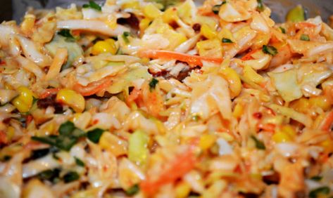 Southwest Coleslaw Recipe, Southwest Slaw, Southwest Coleslaw, Mustard Coleslaw Recipe, Southwest Dressing, Chipotle Chili, Miracle Whip, Adobo Sauce, Summer Cooking