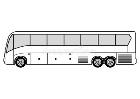 Line art - bus. Line art of a bus , #sponsored, #Line, #art, #bus #ad Bus Drawing Easy, Bus Illustration, Car Drawing Easy, Bus Drawing, Bus Cartoon, Bus Line, Car Drawing, Mini Bus, Free Illustration