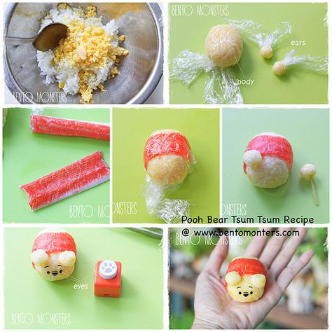 Bento Snacks, Bento Tutorial, Rice Bento, Disney Stores, Tsum Tsum Plush, Kids Lunch Box Meals, Stores In Japan, Bento Kids, Japanese Food Bento