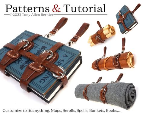 This Tutorials item by TonyAllenBernier has 5721 favorites from Etsy shoppers. Ships from United States. Listed on Jul 7, 2024 Diy En Cuir, How To Make Leather, Leather Patterns, Ren Fest, Ren Fair, Book Holder, Leather Book, Cosplay Tutorial, Book Holders