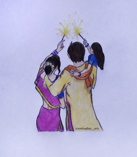 Diwali celebration drawing, Diwali drawing, Diwali festival drawing Festival Celebration Drawing, Diwali Scene Drawing, Diwali Celebration Drawing, Indian Festival Drawing, Festival Drawing Easy, Diwali Festival Drawing, Drawing Diwali, Celebration Drawing, Colourful Drawing