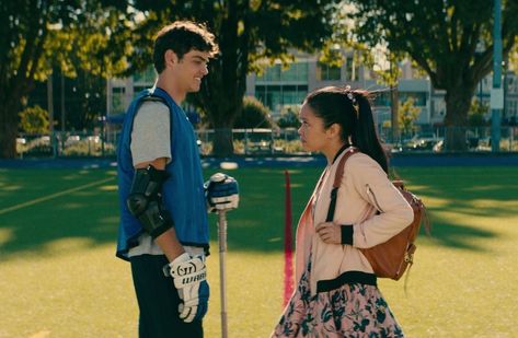 ‘To All the Boys I’ve Loved Before’ Wardrobe: Lara Jean’s Closet | IndieWire Jean Peters, Lana Condor, Lara Jean, Jenny Han, Tv Couples, Costume Designer, Movie Couples, Romantic Movies, Film Serie