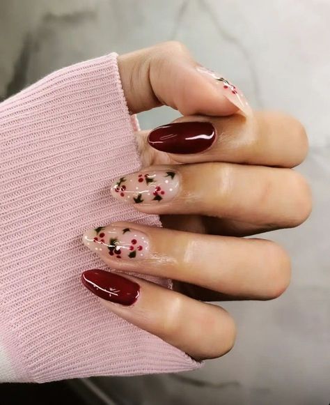 Christmas Nails 2023, December Nails, October Nails, Nagel Tips, Christmas Nails Easy, Christmas Gel Nails, Her Nails, Thanksgiving Nails, Nails 2023