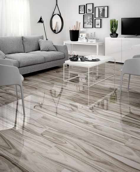 Tiles For Living Room Floor, Gray Wood Tile Flooring, Paint Tiles, Grey Wood Tile, Bedroom Tile, Tile Paint, Tiled Bathroom, Porcelain Wood Tile, Tile Floor Living Room