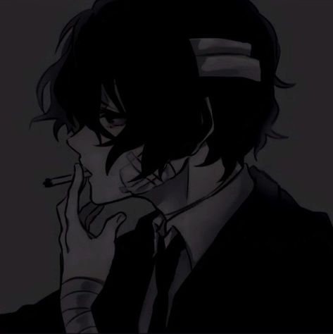 Anime Smoking Pfp Dazai Bungou Stray Dogs, Osamu Dazai, Dazai Osamu, Bongou Stray Dogs, Stray Dogs Anime, Pfp Ideas, Dark Anime, Anime Pfp, Bungo Stray Dogs