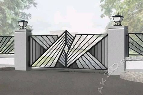 Metal fence panels