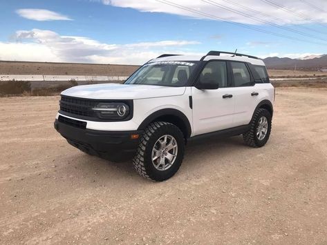 Bronco Sport w/ 2inch lift and mud tires - Bronco Nation Lifted Bronco Sport, Bronco Sport Lifted, Ford Bronco Big Bend, Bronco Top Off, Bronco Wheels And Tires, Bullnose Bronco, 2 Door Bronco Lifted, Bronco Sports, Black Wheels