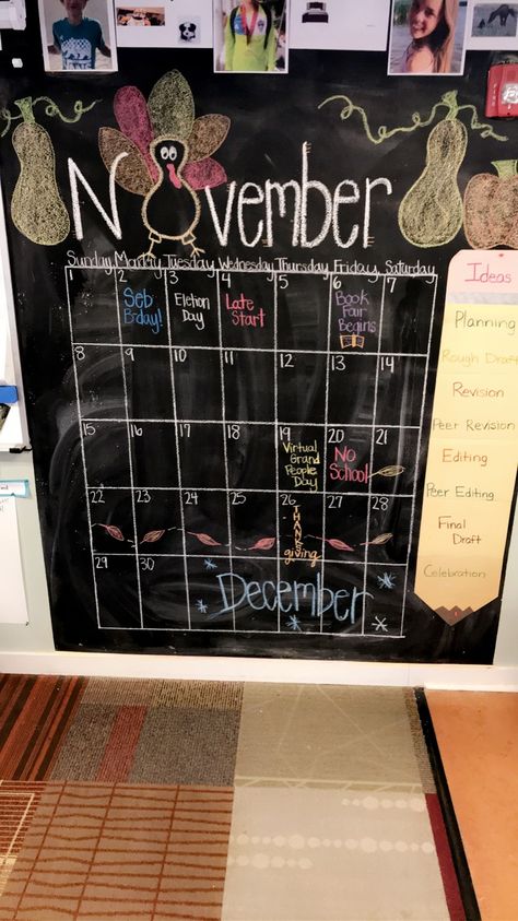 Whiteboard Monthly Calendar, November Calender White Board, November Chalk Calendar 2024, November Calendar Ideas Chalkboard, November Chalk Calendar Ideas, Chalkboard Monthly Calendar, November Dry Erase Board Ideas, November Calendar White Board, January Dry Erase Calendar Ideas