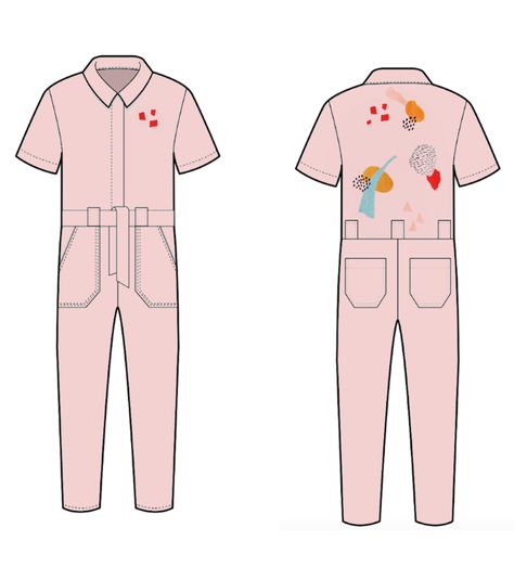 Coveralls Pattern Free, Boiler Suit Pattern Free, Boiler Suit Sewing Pattern Free, Styling Boiler Suit, Coverall Sewing Pattern, Boiler Suit Sewing Pattern, Boiler Suit Pattern, Boilersuit Outfit, Coverall Pattern