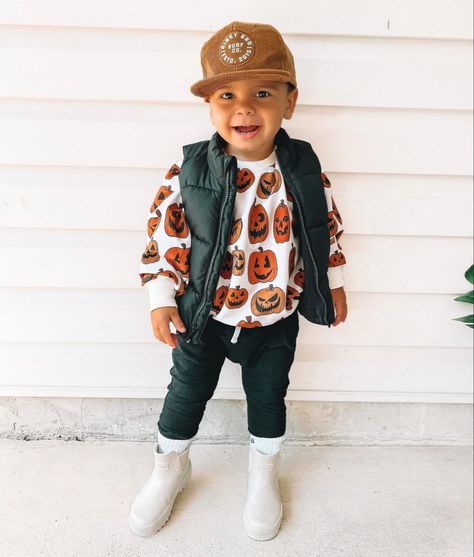 Bubble Romper With Leggings Boy, 6 Month Old Outfits Boys, Two Year Old Boy Halloween Costume, Boho Baby Boy Outfits, One Year Old Halloween Costume Boy, Fall Toddler Outfits Boy, Toddler Boy Fall Fashion, Boys Fall Outfits Kids, Little Boy Fall Outfits