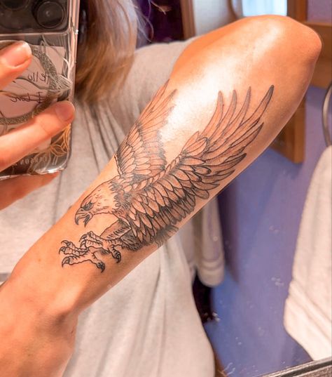 Sketched Tattoo Ideas, Dream Catcher Elbow Tattoo, Cowboy Up Tattoo Ideas, Women’s Half Sleeve Tattoo Designs Western, Sleeve Tattoo Inspo For Women, Minimalist Leg Sleeve Tattoo, Country Arm Tattoos For Women, Womens Inner Forearm Tattoo, Eagle Sleeve Tattoos For Women