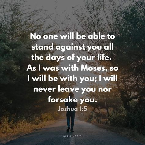 Joshua 1 5, Gods Timing Quotes, Gospel Quotes, Morning Quotes Funny, Gods Love Quotes, Powerful Bible Verses, Inspirational Quotes God, Inspirational Scripture, Prayer Verses