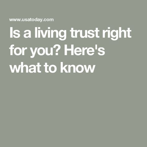 Living Trust Checklist, Living Trust Forms, Estate Planning Checklist, Estate Planning Attorney, When Someone Dies, Living Trust, Life Binder, Trust Quotes, Trust Fund