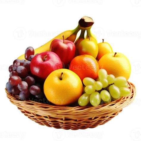 Fresh Fruit Design, Fruit Basket Photography, Basket Full Of Fruits, Fruits In A Basket, Fruit Bowl Painting, Fruit In Basket, Basket With Fruits, Basket Of Fruits, Fruits Photography