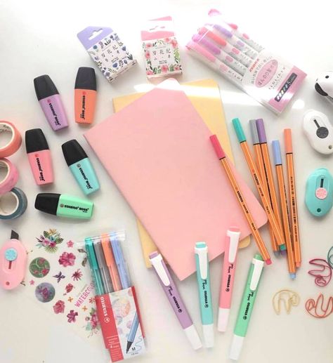 A stationery haul by ig@emres_blog includes items from kawaiipenshop.com. | Kawaii Pen Shop Stationery Haul, School Suplies, Stationary Store, Stationary Items, Kawaii School Supplies, Kawaii Pens, Stationary Supplies, Study Stationery, Cool School Supplies