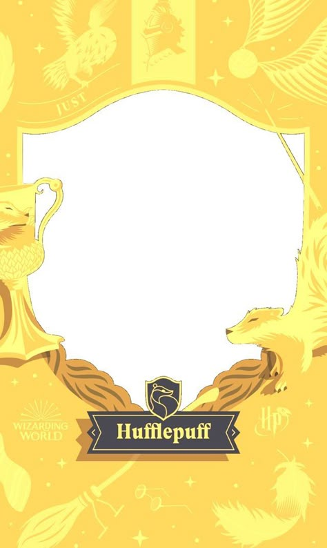 Sorting Ceremony, Imprimibles Harry Potter, Stile Harry Potter, Harry Potter Logo, House Frame, A Profile Picture, Harry Potter Background, Hufflepuff House, Harry Potter Wizard