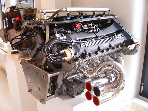 Ford Cosworth HB4 engine (Jordan 191) -1- | Prototyp Museum … | Flickr Small Diesel Generator, Ford Racing Engines, F1 Engine, Ford Engines, Metal Lathe Projects, Ford Cosworth, Engine Working, Ford F1, Car Engines