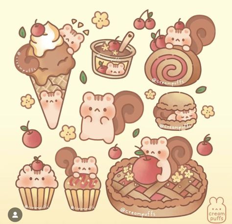 귀여운 음식 그림, Stay Tune, Cute Food Drawings, Cute Food Art, Paper Dolls Printable, Cute Doodles Drawings, Some Friends, Cute Kawaii Drawings, Cute Doodle Art