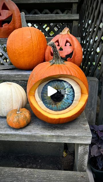 Pumpkin Eyeball, Eyeball Pumpkin, Eye Pumpkin, Creepy Pumpkin, Tim Burton Style, Oldest Daughter, Left Eye, Pumpkin Art, Cleaning Business