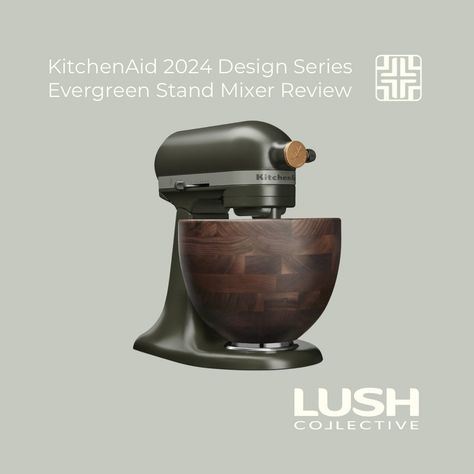 🌱 NEW: KitchenAid Evergreen Stand Mixer 🌱 When style meets performance! ✨ The 2024 KitchenAid Design Series Evergreen Stand Mixer is here to add elegance and efficiency to your kitchen. Bake like a pro with a mixer that’s as powerful as it is beautiful. Perfect for all your culinary adventures! 🔗 Link in bio to read more on our blog, The Lush Life! #KitchenAid #EvergreenSeries #StandMixer #BakingInspo #KitchenStyle #LuxuryKitchen #LushCollective #designgoals #findyourlush Kitchenaid Evergreen, Stand Mixer, Luxury Kitchen, Kitchen Style, Kitchen Aid, Like A Pro, Link In Bio, Lush, Sustainability