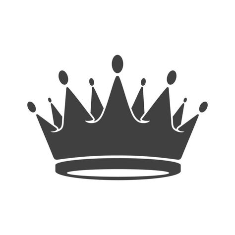 Crown Icon, King Queen Shirts, Crown Illustration, Funny Cartoon Pictures, Simple Signs, Crown Logo, Queen Shirts, Kings Crown, Vector Free Download