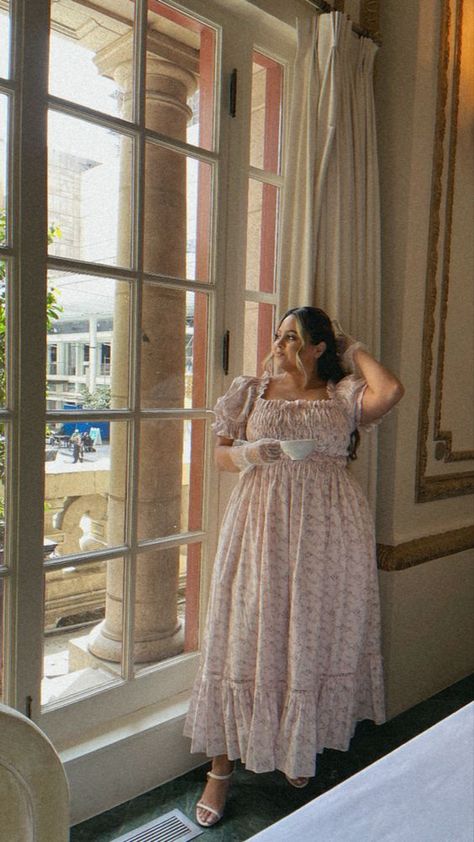 High Tea Aesthetic, Plus Size Cottagecore Fashion, 2000s Punk Fashion, London Aesthetic Outfits, Dress Design For Women, Plus Size Cottagecore, Cottagecore Plus Size, Aesthetic Outfits Plus Size, Plus Size Aesthetic Outfits