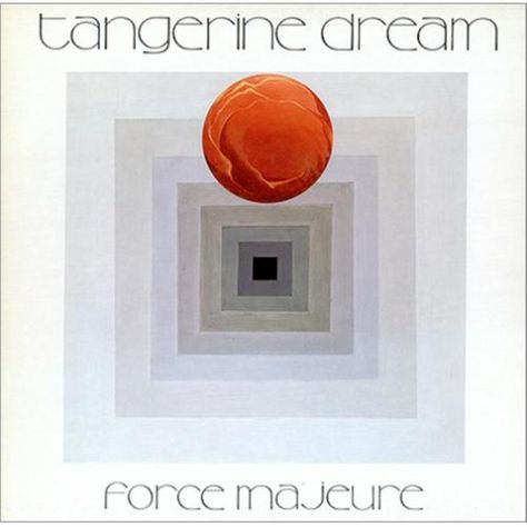 Tangerine Dream Force Majeure, Tangerine Dream, Music Cover, R&b Music, Great Albums, Music Album Covers, Ambient Music, Price Sticker, Progressive Rock