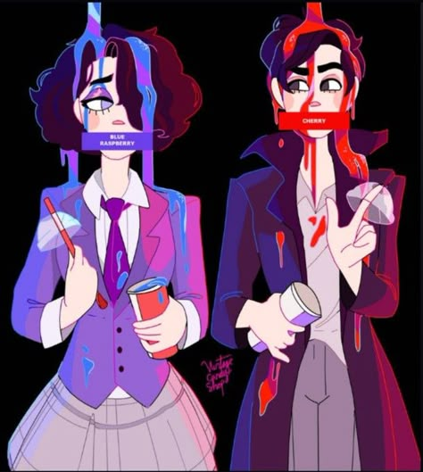 Veronica Sawyer Genderbend, J.d. And Veronica, Genderbent Heathers, Heather Duke X Veronica Sawyer, Jd Fanart Heathers, Heathers Jd Fanart, Veronica And Jd Fanart, Jd X Veronica Fanart, Heather X Veronica