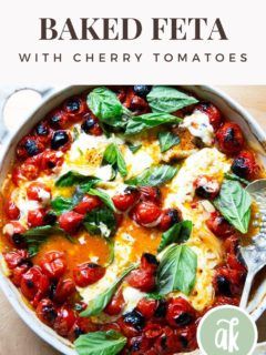 Baked Feta Pasta With Cherry Tomatoes, Baked Cherry Tomatoes, Baked Feta Recipe, Peasant Bread, Blueberry Breakfast Cake, Baked Feta, Blueberry Breakfast, Feta Pasta, Breakfast Cake