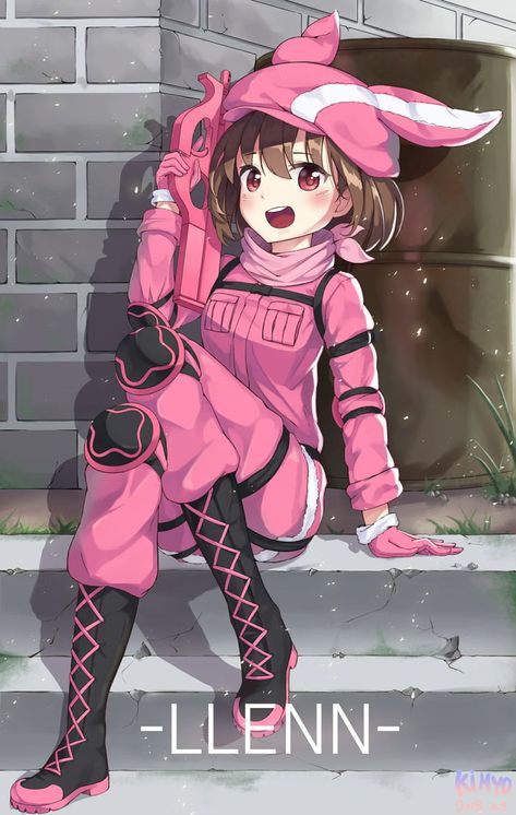 LLENN | SAOAGGO Sao Ggo, Koro Sensei, Accel World, Anime Military, I Love Anime, Manga Drawing, Manga Girl, Eminem, Cute Anime Character