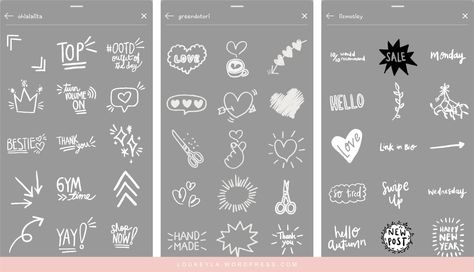 Los stickers más bonitos de Instagram – L O U K E Y L A Instagram Clips, Insta Gifs, Gift Instagram, Stickers Instagram, Black And White Instagram, Instagram Stickers, Instagram Gift, Photo Edits, Friends Instagram