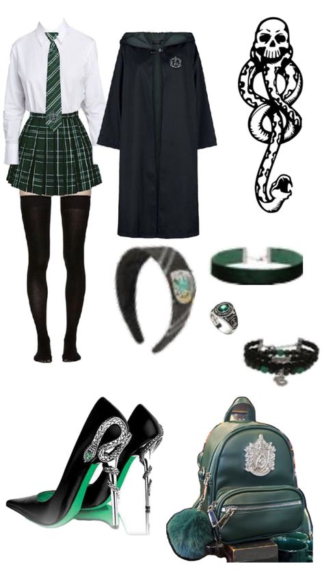 Slytherin Halloween, Birthday Outfit, Hogwarts, Harry Potter, Plus Size, Halloween