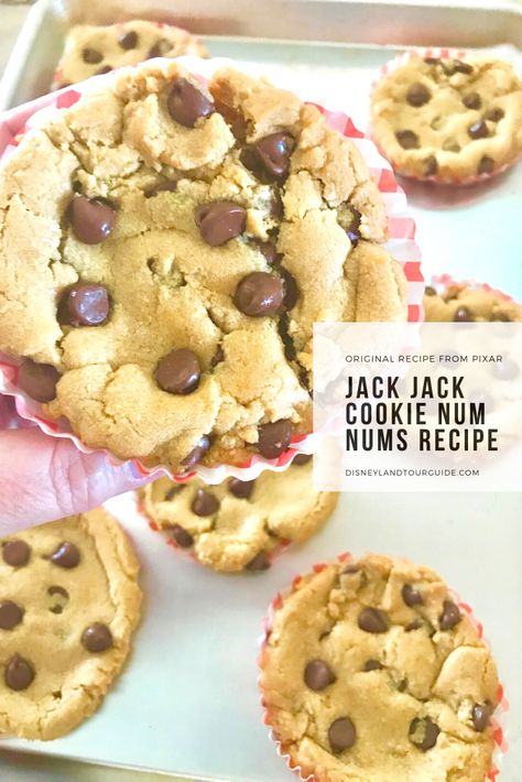 Jack Jacks Cookie Num Num, Jack Jack Num Num Cookies, Disneyland Cookie Recipe, Jack Jack Cookie Num Num Recipe, Disneyland Cookies, Disneyland Foods, Disneyland Recipes, Disneyland Treats, Disney Baking