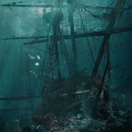 Dark Nautical Aesthetic, Ship Wreck, Pirate Books, Nautical Aesthetic, Mermaid Siren, Mermaid Aesthetic, Vintage Anime, Pirate Life, Sea Witch