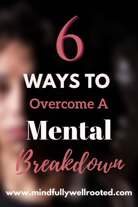 Read ahead for 6 ways to recover from a mental health breakdown. What to do if you are experiencing a mental breakdown | overcome a mental breakdown | mental health tips | mental wellness | nervous breakdown symptoms and signs | improve your mental health | treat a nervous breakdown Nervous Breakdown Symptoms, Safety Plan, Nervous Breakdown, Faith Blogs, Maternal Health, Motherhood Journey, Mental And Emotional Health, Health Blog, Marriage Advice