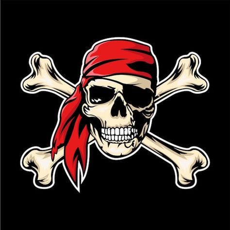 Piratas cráneo mascota logo vector | Premium Vector #Freepik #vector #calavera #pirata-logo #calavera-dibujo #calavera-logo Pirate Logo, Pirates Logo, Pirate Fairy, Boston Whaler, Logo Design Inspiration Branding, Green Screen Video Backgrounds, Art Gallery Wallpaper, San Andreas, Video Background