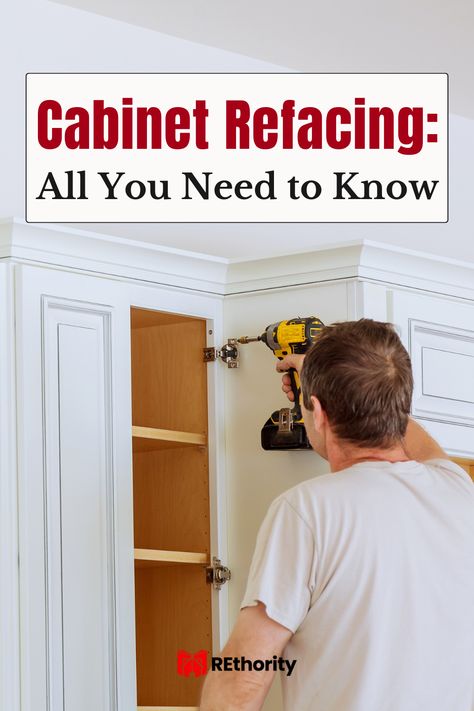 Kitchen Cabinet Doors Makeover, Reface Cabinet Doors, Outdated Kitchen Cabinets, Refacing Kitchen Cabinets Diy, Diy Cabinet Refacing, Replacing Kitchen Cabinets, Cabinet Resurfacing, Cabinet Door Makeover, Paradise Decor