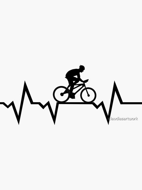 Cycling Art Drawing, Cycling Stickers, Cycling Drawing, Cycling Illustration, Cycling Tattoo, Cycle Stickers, Cycle Drawing, Camera Wallpaper, Bike Tattoos